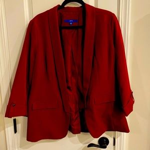 Oversized maroon blazer - Apt 9. Large